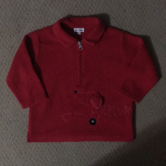 LeTop pullover with zip. - Picture 1 of 3